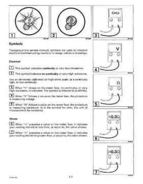 1997 Johnson/Evinrude EU 25, 35 HP 3-Cylinder outboards Service Repair Manual P/N 507264, Page 13