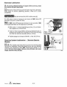1997 Johnson/Evinrude EU 25, 35 HP 3-Cylinder outboards Service Repair Manual P/N 507264, Page 17