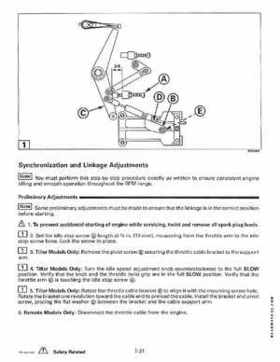 1997 Johnson/Evinrude EU 25, 35 HP 3-Cylinder outboards Service Repair Manual P/N 507264, Page 37