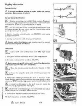 1997 Johnson/Evinrude EU 25, 35 HP 3-Cylinder outboards Service Repair Manual P/N 507264, Page 44