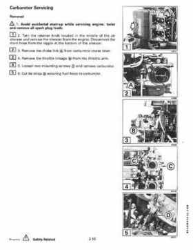 1997 Johnson/Evinrude EU 25, 35 HP 3-Cylinder outboards Service Repair Manual P/N 507264, Page 66