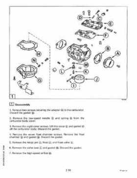 1997 Johnson/Evinrude EU 25, 35 HP 3-Cylinder outboards Service Repair Manual P/N 507264, Page 67