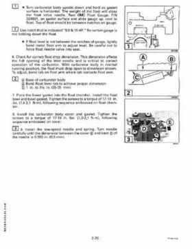 1997 Johnson/Evinrude EU 25, 35 HP 3-Cylinder outboards Service Repair Manual P/N 507264, Page 71