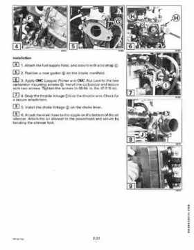 1997 Johnson/Evinrude EU 25, 35 HP 3-Cylinder outboards Service Repair Manual P/N 507264, Page 72
