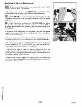 1997 Johnson/Evinrude EU 25, 35 HP 3-Cylinder outboards Service Repair Manual P/N 507264, Page 73