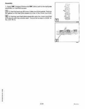1997 Johnson/Evinrude EU 25, 35 HP 3-Cylinder outboards Service Repair Manual P/N 507264, Page 75