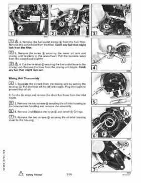 1997 Johnson/Evinrude EU 25, 35 HP 3-Cylinder outboards Service Repair Manual P/N 507264, Page 77
