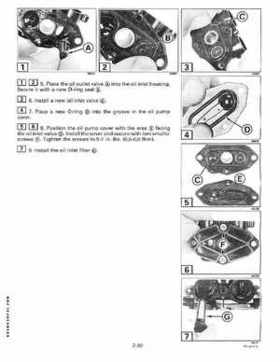 1997 Johnson/Evinrude EU 25, 35 HP 3-Cylinder outboards Service Repair Manual P/N 507264, Page 81