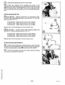 1997 Johnson/Evinrude EU 25, 35 HP 3-Cylinder outboards Service Repair Manual P/N 507264, Page 85