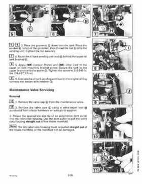 1997 Johnson/Evinrude EU 25, 35 HP 3-Cylinder outboards Service Repair Manual P/N 507264, Page 86