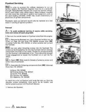 1997 Johnson/Evinrude EU 25, 35 HP 3-Cylinder outboards Service Repair Manual P/N 507264, Page 95