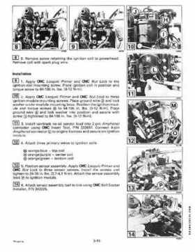 1997 Johnson/Evinrude EU 25, 35 HP 3-Cylinder outboards Service Repair Manual P/N 507264, Page 103