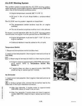 1997 Johnson/Evinrude EU 25, 35 HP 3-Cylinder outboards Service Repair Manual P/N 507264, Page 108