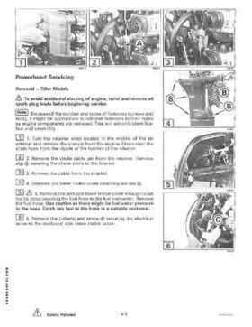 1997 Johnson/Evinrude EU 25, 35 HP 3-Cylinder outboards Service Repair Manual P/N 507264, Page 126