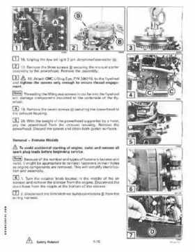 1997 Johnson/Evinrude EU 25, 35 HP 3-Cylinder outboards Service Repair Manual P/N 507264, Page 128
