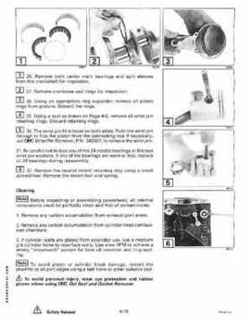 1997 Johnson/Evinrude EU 25, 35 HP 3-Cylinder outboards Service Repair Manual P/N 507264, Page 134