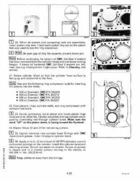 1997 Johnson/Evinrude EU 25, 35 HP 3-Cylinder outboards Service Repair Manual P/N 507264, Page 140