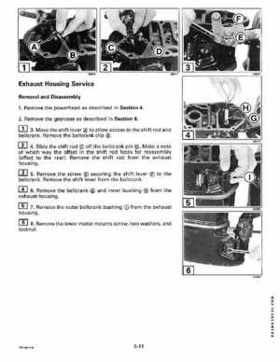 1997 Johnson/Evinrude EU 25, 35 HP 3-Cylinder outboards Service Repair Manual P/N 507264, Page 176