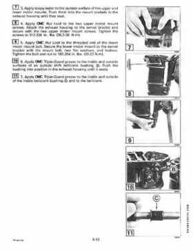 1997 Johnson/Evinrude EU 25, 35 HP 3-Cylinder outboards Service Repair Manual P/N 507264, Page 178