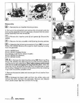 1997 Johnson/Evinrude EU 25, 35 HP 3-Cylinder outboards Service Repair Manual P/N 507264, Page 195