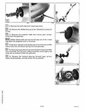 1997 Johnson/Evinrude EU 25, 35 HP 3-Cylinder outboards Service Repair Manual P/N 507264, Page 196