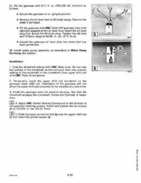 1997 Johnson/Evinrude EU 25, 35 HP 3-Cylinder outboards Service Repair Manual P/N 507264, Page 205