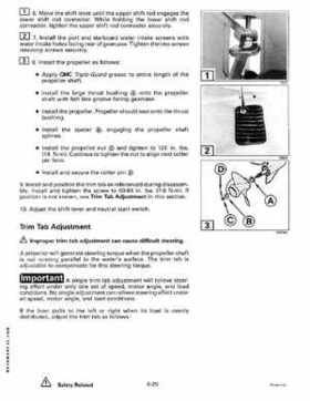 1997 Johnson/Evinrude EU 25, 35 HP 3-Cylinder outboards Service Repair Manual P/N 507264, Page 206