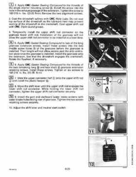 1997 Johnson/Evinrude EU 25, 35 HP 3-Cylinder outboards Service Repair Manual P/N 507264, Page 209