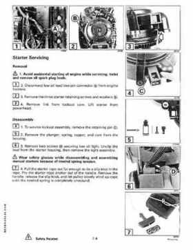 1997 Johnson/Evinrude EU 25, 35 HP 3-Cylinder outboards Service Repair Manual P/N 507264, Page 213