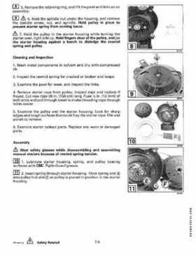 1997 Johnson/Evinrude EU 25, 35 HP 3-Cylinder outboards Service Repair Manual P/N 507264, Page 214