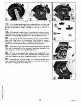 1997 Johnson/Evinrude EU 25, 35 HP 3-Cylinder outboards Service Repair Manual P/N 507264, Page 215