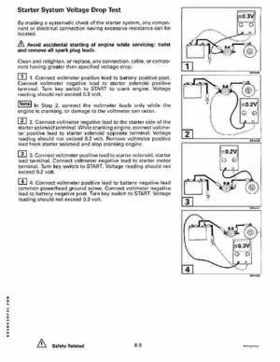 1997 Johnson/Evinrude EU 25, 35 HP 3-Cylinder outboards Service Repair Manual P/N 507264, Page 224