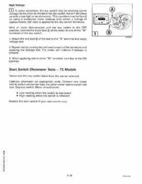 1997 Johnson/Evinrude EU 25, 35 HP 3-Cylinder outboards Service Repair Manual P/N 507264, Page 226