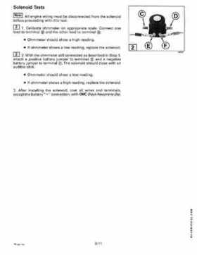 1997 Johnson/Evinrude EU 25, 35 HP 3-Cylinder outboards Service Repair Manual P/N 507264, Page 227