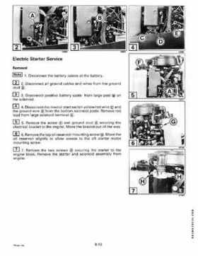 1997 Johnson/Evinrude EU 25, 35 HP 3-Cylinder outboards Service Repair Manual P/N 507264, Page 229