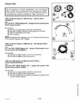 1997 Johnson/Evinrude EU 25, 35 HP 3-Cylinder outboards Service Repair Manual P/N 507264, Page 249