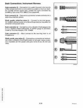1997 Johnson/Evinrude EU 25, 35 HP 3-Cylinder outboards Service Repair Manual P/N 507264, Page 250