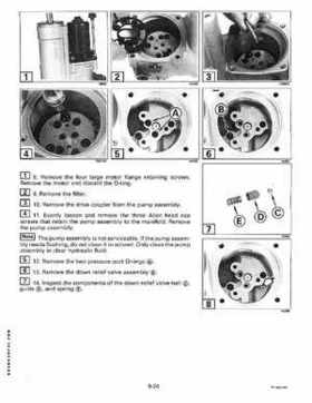 1997 Johnson/Evinrude EU 25, 35 HP 3-Cylinder outboards Service Repair Manual P/N 507264, Page 282