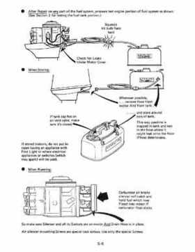 1997 Johnson/Evinrude EU 25, 35 HP 3-Cylinder outboards Service Repair Manual P/N 507264, Page 299