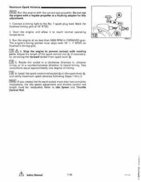 1997 Johnson Evinrude "EU" 40 thru 55 2-Cylinder Service Repair Manual, P/N 507265, Page 46