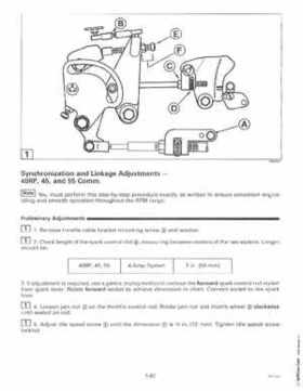 1997 Johnson Evinrude "EU" 40 thru 55 2-Cylinder Service Repair Manual, P/N 507265, Page 48