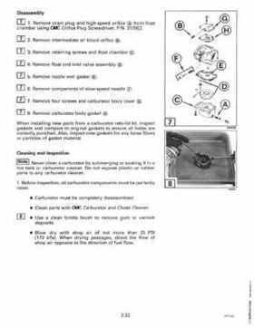 1997 Johnson Evinrude "EU" 40 thru 55 2-Cylinder Service Repair Manual, P/N 507265, Page 92