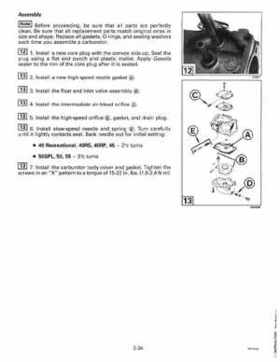 1997 Johnson Evinrude "EU" 40 thru 55 2-Cylinder Service Repair Manual, P/N 507265, Page 94