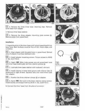1997 Johnson Evinrude "EU" 40 thru 55 2-Cylinder Service Repair Manual, P/N 507265, Page 121