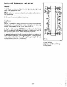 1997 Johnson Evinrude "EU" 40 thru 55 2-Cylinder Service Repair Manual, P/N 507265, Page 122