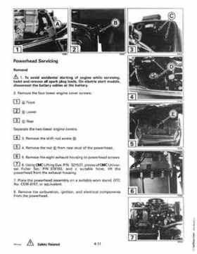 1997 Johnson Evinrude "EU" 40 thru 55 2-Cylinder Service Repair Manual, P/N 507265, Page 146