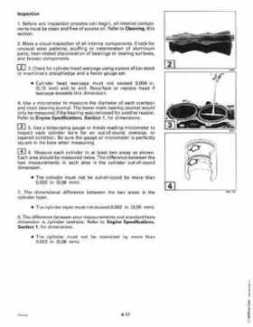 1997 Johnson Evinrude "EU" 40 thru 55 2-Cylinder Service Repair Manual, P/N 507265, Page 152