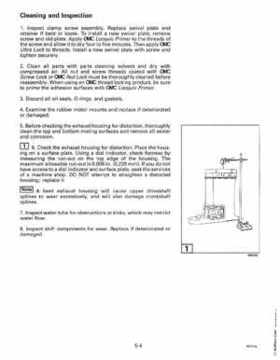 1997 Johnson Evinrude "EU" 40 thru 55 2-Cylinder Service Repair Manual, P/N 507265, Page 176