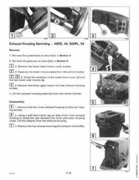 1997 Johnson Evinrude "EU" 40 thru 55 2-Cylinder Service Repair Manual, P/N 507265, Page 182