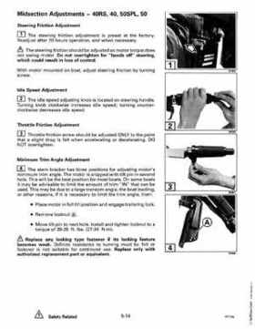 1997 Johnson Evinrude "EU" 40 thru 55 2-Cylinder Service Repair Manual, P/N 507265, Page 186